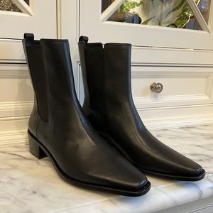 Tory Burch Chelsea Ankle Boot, Black Leather, 10M